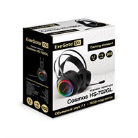 Гарнитура ExeGate Cosmos HS-702GL: купить в интернет магазине coolcomputers.ru Москва: цена, характеристики, описание, отзывы