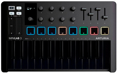 MIDI-клавиатура Arturia MiniLAB 3 Deep Black 247848