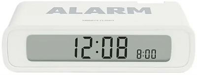 Часы-будильник BALDR B0346S White 248175