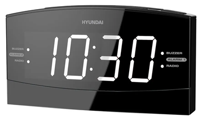 Радиобудильник Hyundai H-RCL238 Black/White 248196