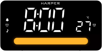 Радиобудильник Harper HCLK-5030 Black 248205