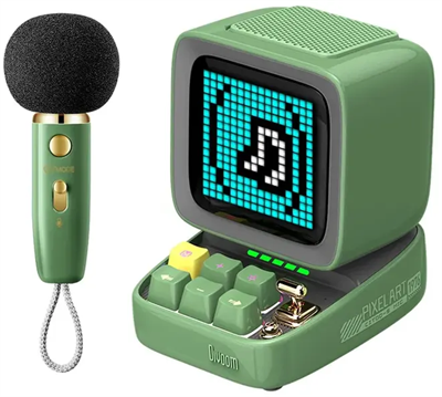 Портативная акустика Divoom Ditoo-5M Green 248477