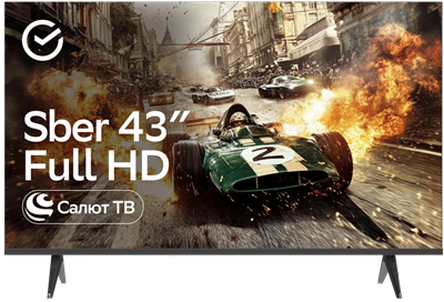 ЖК телевизор SBER 43" SDX-43F2124 249059