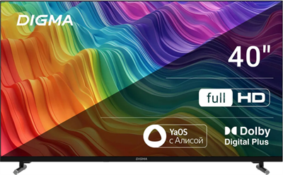 ЖК телевизор Digma 40" DM-LED40SBB33 249111