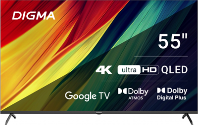 ЖК телевизор Digma 55" DM-LED55UQB31 249175
