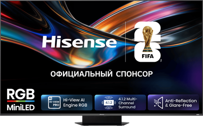 ЖК телевизор Hisense 75" 75UR9S 249455