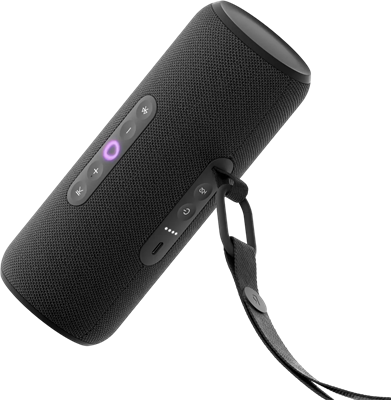 Умная колонка Яндекс Станция Стрит Алиса Чёрный (YNDX-00030BLK) 249626
