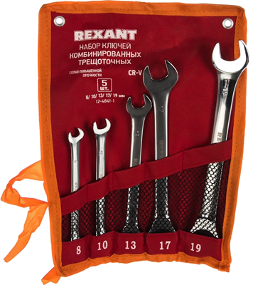 Набор комбинированных ключей Rexant 12-4841-1 205454