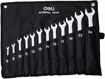 Набор комбинированных ключей Deli DL130012A 205460