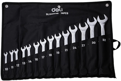 Набор комбинированных ключей Deli DL130014B 205473