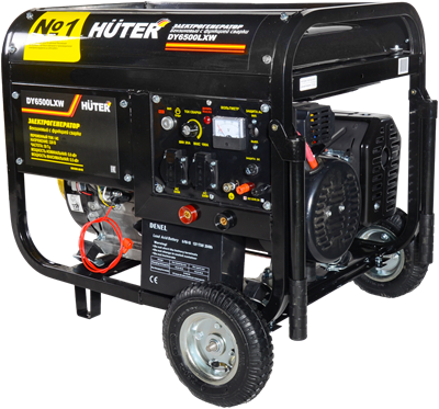 Генератор Huter DY6500LXW 206129