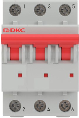 Автоматический выключатель DKC MD63-3C40-10 206602