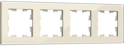 Рамка IEK Brite BR-M42-G-K10 207023