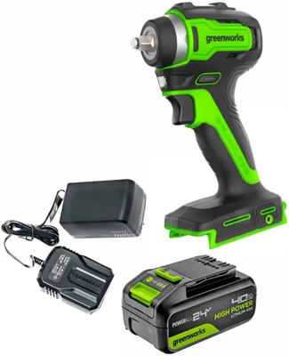 Гайковёрт Greenworks G24IW200 (3803607CUB) 207502