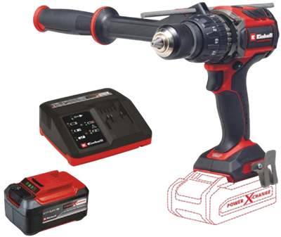Дрель-шуруповёрт Einhell PXC TP-CD 18/120 Li-i BL 207561