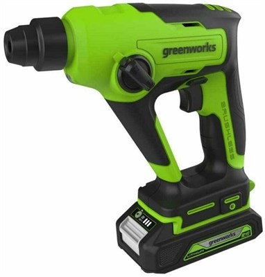 Перфоратор Greenworks GD24SDS1K2 207679