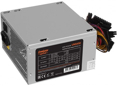 Блок питания 450W ExeGate UNS450 (ES261568RUS-PC) 208811