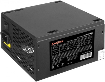 Блок питания 400W ExeGate 400PPE (EX260638RUS-PC) 208916