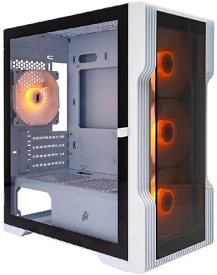 Корпус 1STPLAYER TRILOBITE T3-G ARGB White (T3-G-WH-4F7-W) 210046