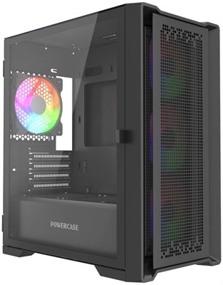 Корпус Powercase ByteFlow Micro Black LE 211375
