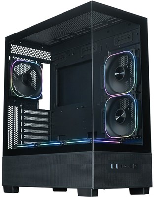 Корпус XASTRA Q500 6ARGB-FG-C10-UC Black 211557
