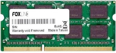 Оперативная память 8GB DDR4 3200MHz Foxline SO-DIMM (FL3200D4S22-8G) 212906