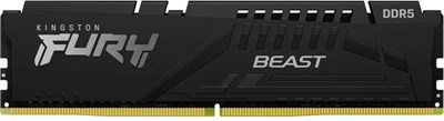Оперативная память 32GB DDR5 6000MHz Kingston Fury Beast (KF560C36BBE2-32) 213135