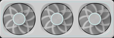 Вентилятор для корпуса Formula Air Fusion 3 WH ARGB 213674