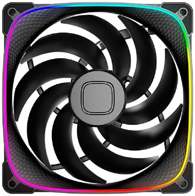 Вентилятор для корпуса Geometric Future Squama 2503B-14 Black 213702