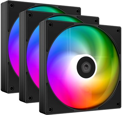 Вентилятор для корпуса ID-COOLING AS-120-ARGB-K TRIO (3 шт.) 213704