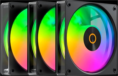 Вентилятор для корпуса Ocypus Gamma F12 Elite BK ARGB (3 шт.) 213755