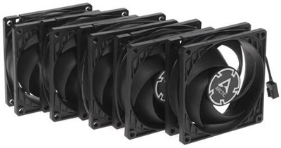 Вентилятор для корпуса Arctic P8 Value Pack Black/Black (5 шт.) 213801