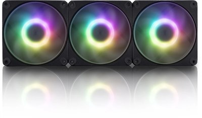 Вентилятор для корпуса InWin Mercury AM120S + RGB модуль (Triple pack) 213807