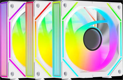 Вентилятор для корпуса Ocypus Gamma F12 UNI WH ARGB (3 шт.) 213822
