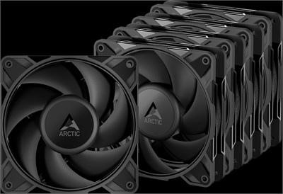 Вентилятор для корпуса Arctic P12 Pro PST Black (5 шт.) 213934