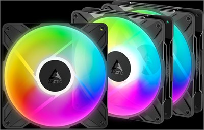Вентилятор для корпуса Arctic P14 Pro Reverse A-RGB Black (3 шт.) 213968