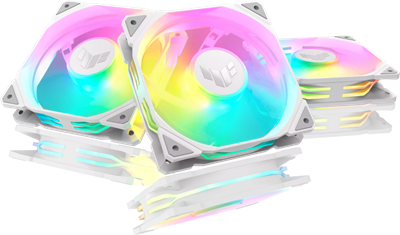 Вентилятор для корпуса ASUS TUF Gaming TR120 ARGB White (3 шт.) 214010