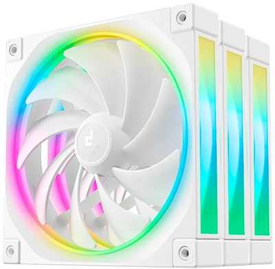 Вентилятор для корпуса DeepCool FL14 WH (3 шт.) 214020