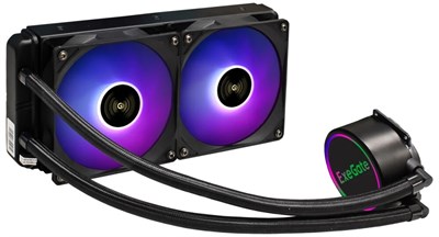 Система жидкостного охлаждения ExeGate BlackWater-240V2.PWM.RGB 214056