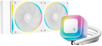 Система жидкостного охлаждения DeepCool LE240 PRO WH 214081
