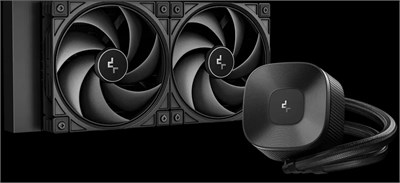 Система жидкостного охлаждения DeepCool LE240 V2 ZERO DARK 214085