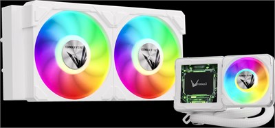 Система жидкостного охлаждения Formula Cryo Wing Digi 240 ARGB White 214111