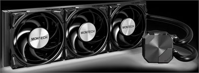Система жидкостного охлаждения MONTECH HyperFlow Silent 360 Black 214172