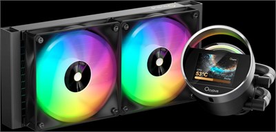 Система жидкостного охлаждения Ocypus Sigma L24 ARGB BK 214177