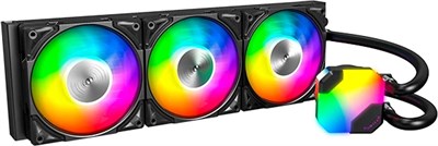 Система жидкостного охлаждения MONTECH HyperFlow ARGB 360 Black 214190