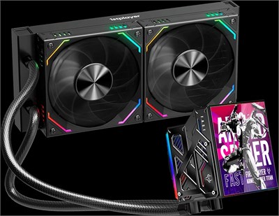 Система жидкостного охлаждения 1STPLAYER F.A.S.T. FT-240 Black 214195
