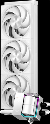 Система жидкостного охлаждения PCcooler DS360 Pro Digital White 214222