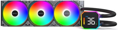 Система жидкостного охлаждения MONTECH HyperFlow Digital 360 Black 214225