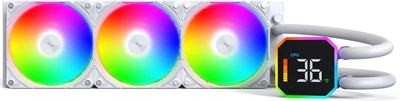 Система жидкостного охлаждения MONTECH HyperFlow Digital 360 White 214226