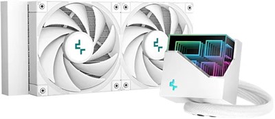 Система жидкостного охлаждения DeepCool LT520 WH 214235